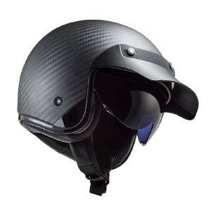 Mũ Bảo Hiểm 3/4 LS2 OF601 Carbon tại Tây Ninh
