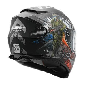 Alternative view of [TẶNG Pinlock] Mũ fullface LS2 FF800 Gloss Commando