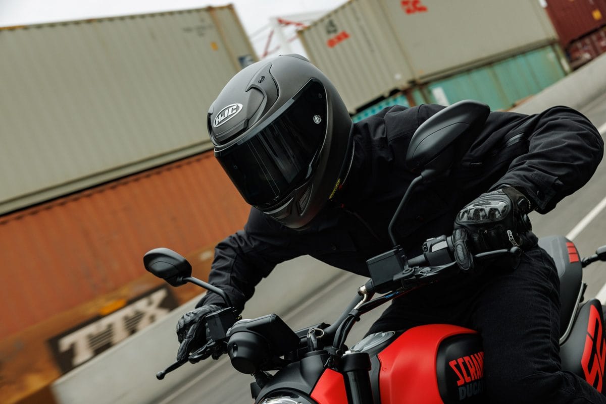 Mũ bảo hiểm fullface HJC RPHA 12 Carbon Solid - Ảnh 5