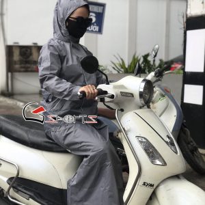Alternative view of Áo mưa bộ cho nữ GIVI EAS10 (Màu xám bạc)