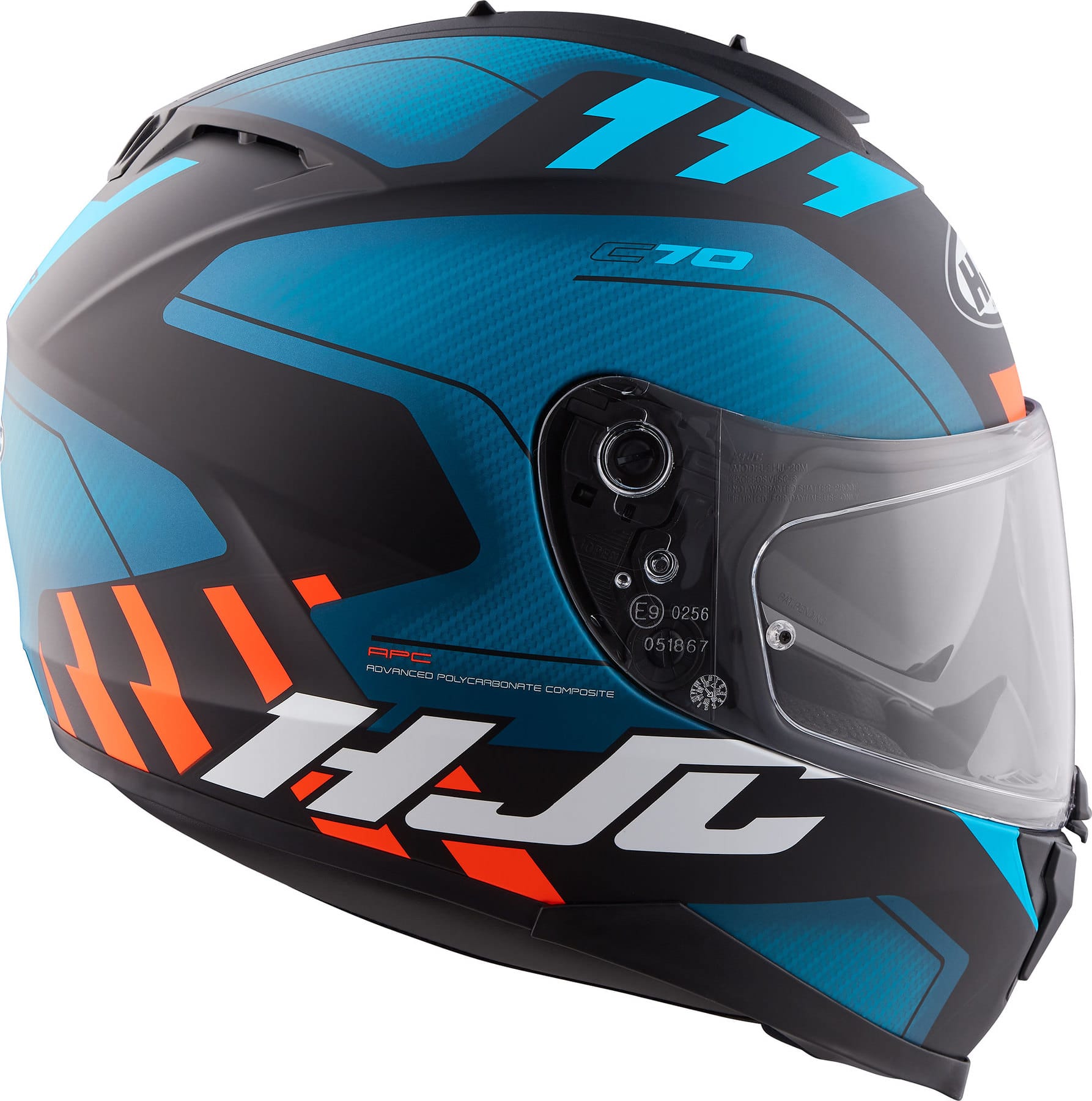 Mũ bảo hiểm Fullface HJC C70 KORO MC2SF - Ảnh 4