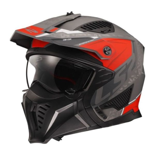 Mũ bảo hiểm rút hàm LS2 OF606 Drifter – Bản Decal