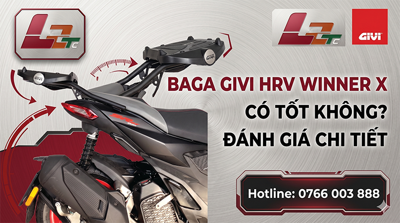 Baga Givi HRV Winner X Có Tốt Không? Đánh Giá Chi Tiết