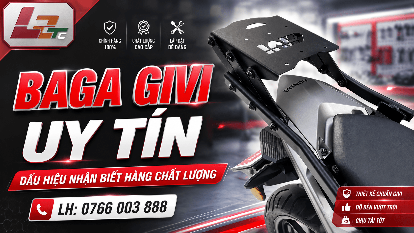 Baga Givi Uy Tín: Dấu Hiệu Nhận Biết Hàng Chất Lượng