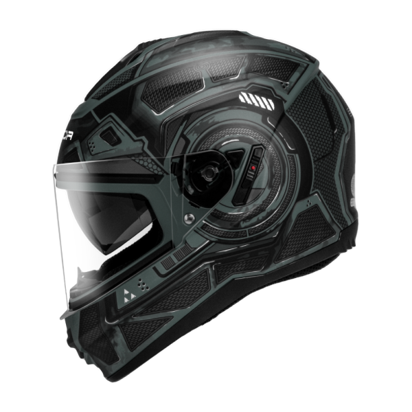 Sunda 823 Tem (New Graphics) – Nón fullface 2 kính lót tháo giặt tiện lợi - Ảnh 13