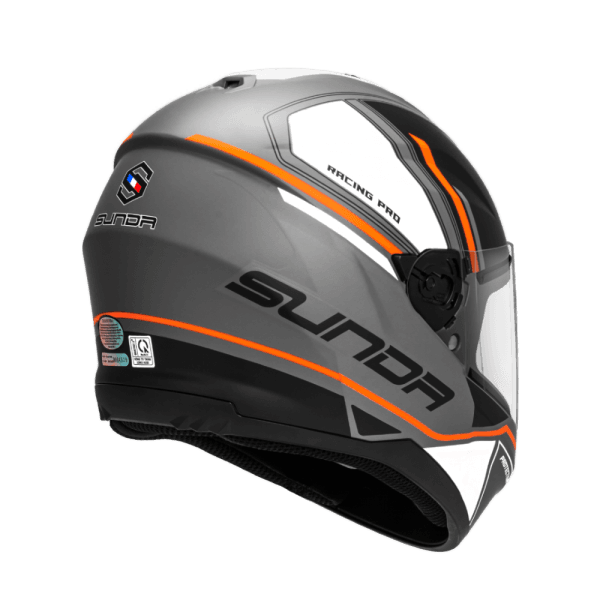 Sunda 823 Tem (New Graphics) – Nón fullface 2 kính lót tháo giặt tiện lợi - Ảnh 7