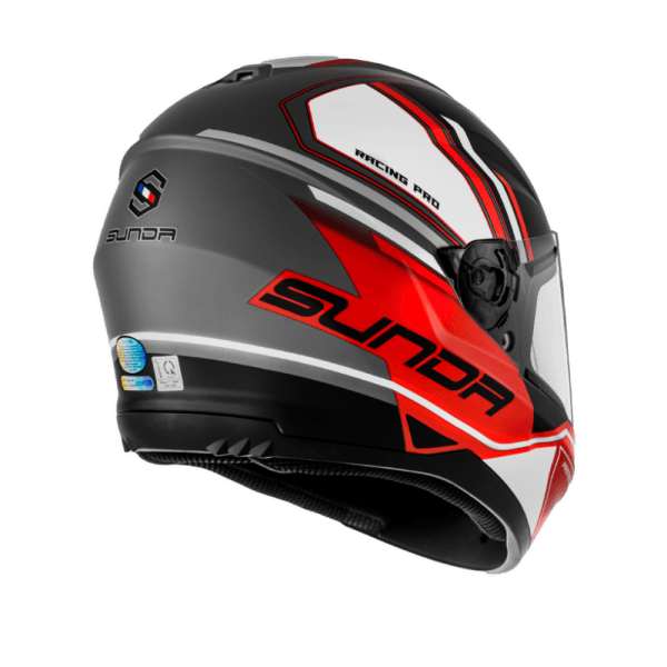 Sunda 823 Tem (New Graphics) – Nón fullface 2 kính lót tháo giặt tiện lợi - Ảnh 11