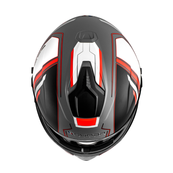 Sunda 823 Tem (New Graphics) – Nón fullface 2 kính lót tháo giặt tiện lợi - Ảnh 12