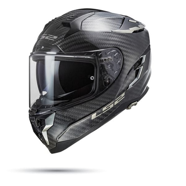 Mũ Fullface Hai Kính LS2 FF327 Challenger Carbon