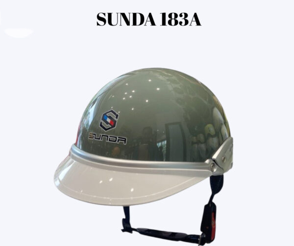 SUNDA 183A – MŨ NỬA ĐẦU LƯỠI TRAI