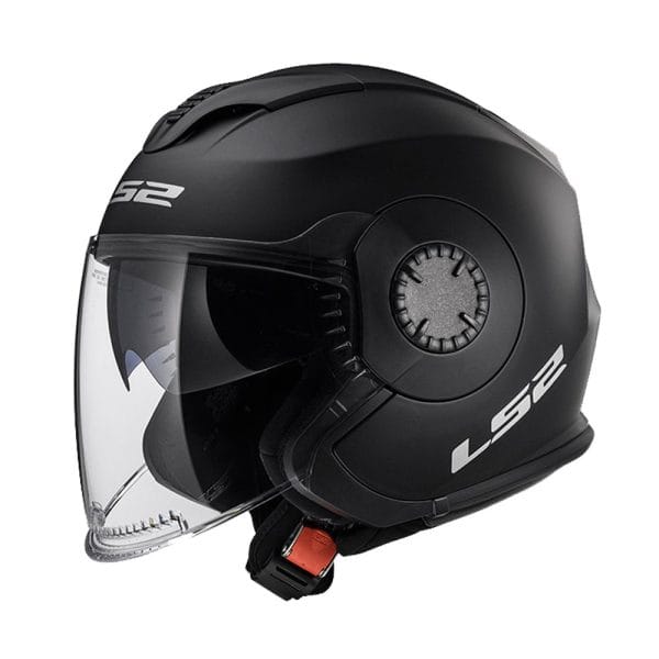 Mũ Bảo Hiểm 3/4 Hai Kính LS2 OF570 Verso
