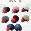 Sunda 136C Nón bảo hiểm nửa đầu có kính (nhiều màu)