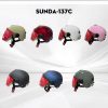 Sunda 137C Nón bảo hiểm nửa đầu có kính