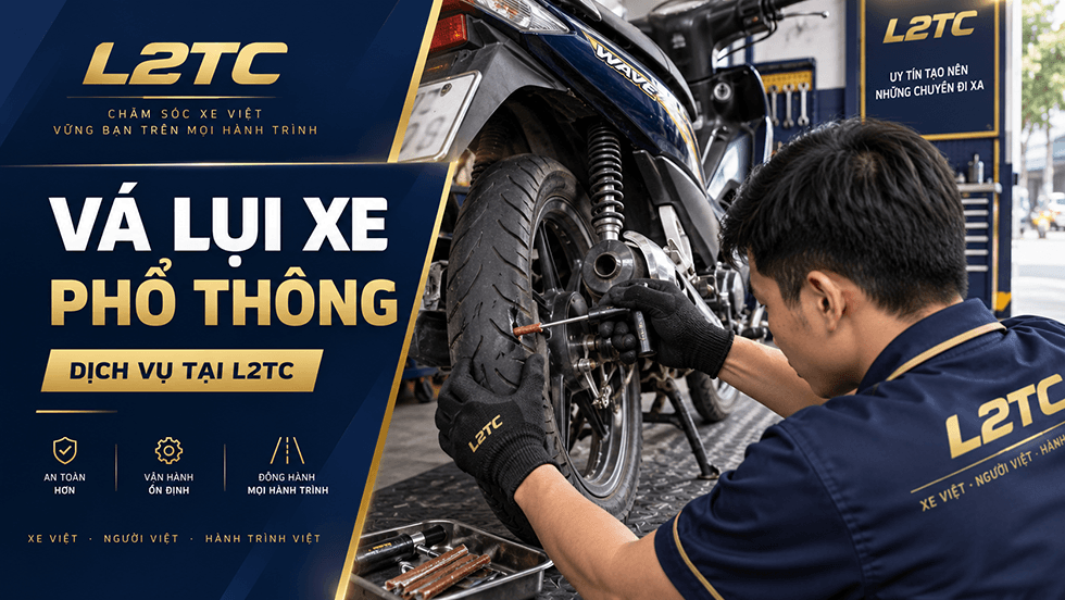 Vá lụi xe phổ thông