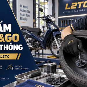 Vá nấm Stop&Go xe phổ thông