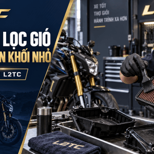 Vệ sinh lọc gió zin xe phân khối nhỏ