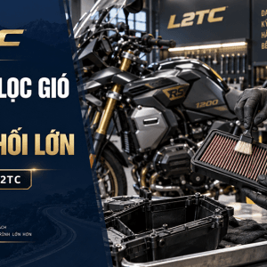 Vệ sinh lọc gió zin xe phân khối lớn