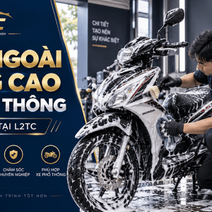 Rửa ngoài nâng cao xe phổ thông