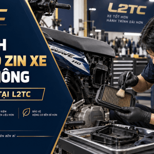 Vệ sinh lọc gió zin xe phổ thông