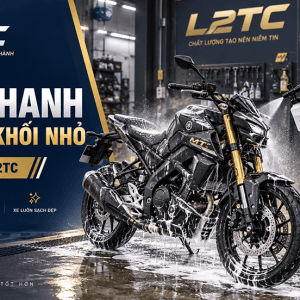 Rửa nhanh xe phân khối nhỏ