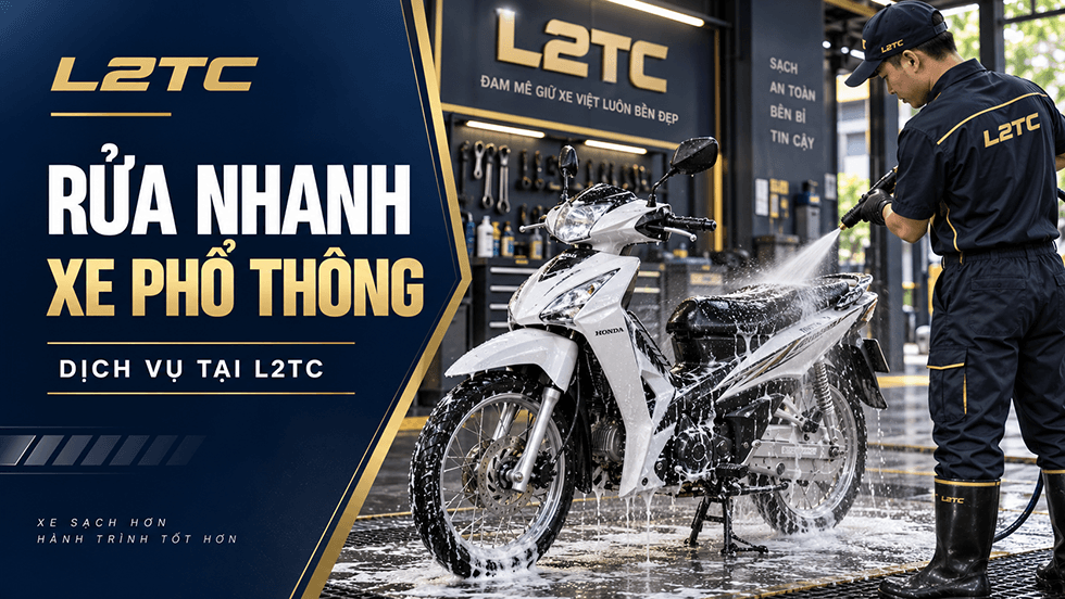 Rửa nhanh xe phổ thông