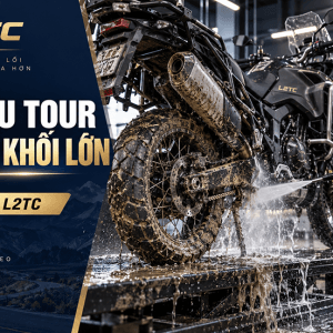 Rửa sau tour xe phân khối lớn