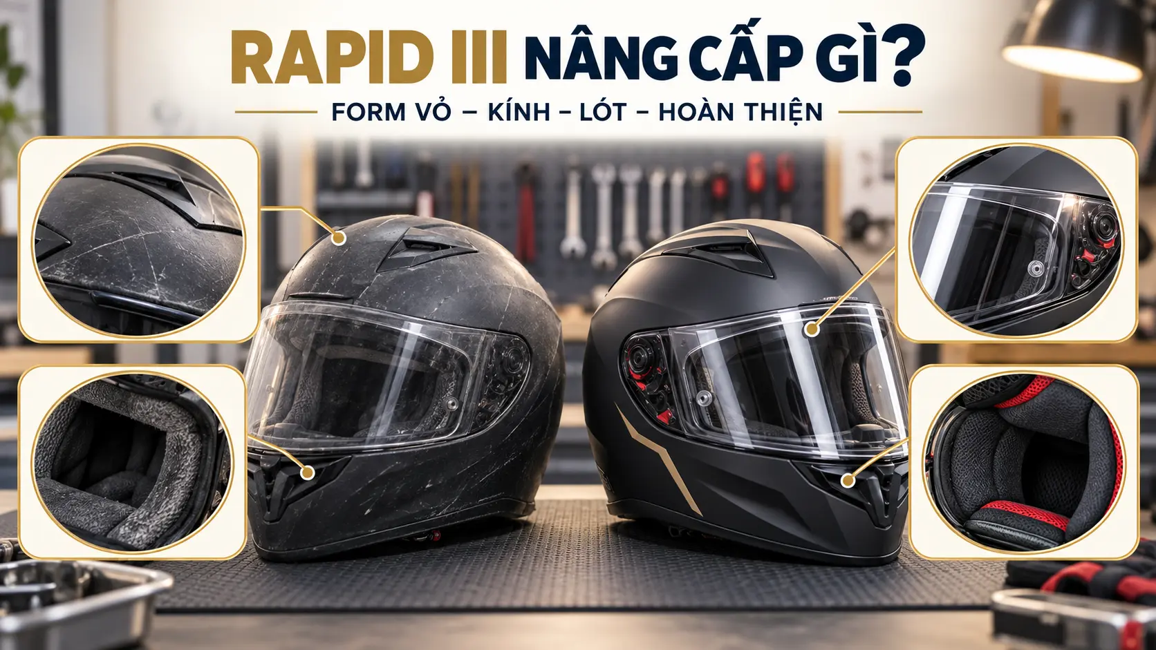 Những thay đổi đáng chú ý trên LS2 Rapid III