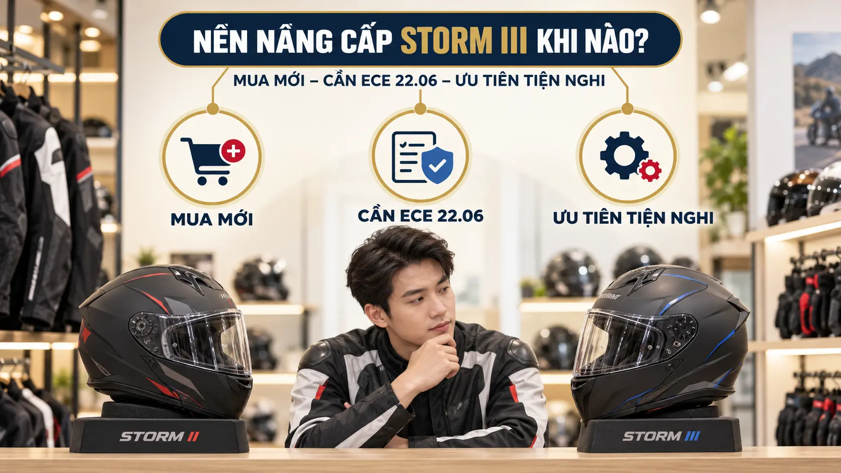 Khi nào nên nâng cấp từ Storm II lên Storm III