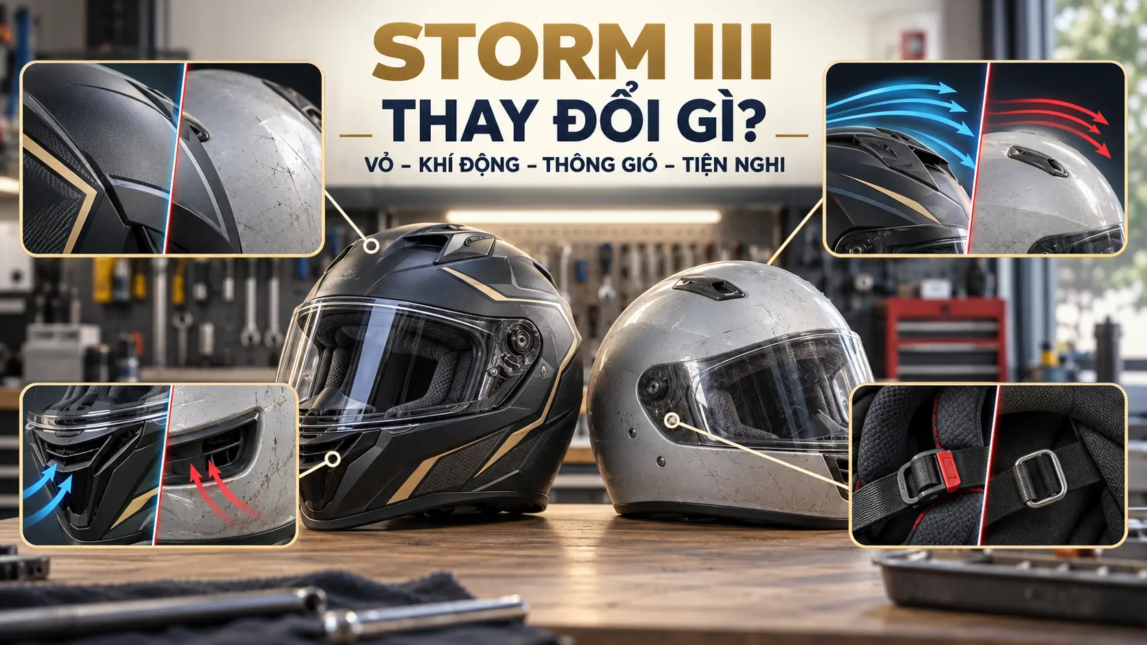 Những thay đổi cần kiểm tra trên LS2 Storm III