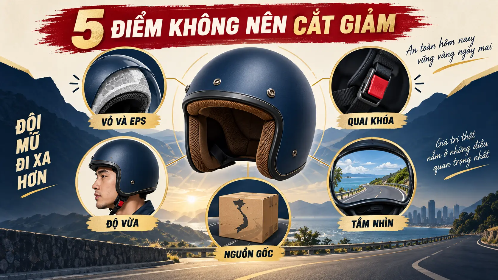 Năm điểm không nên cắt giảm khi mua mũ giá thấp