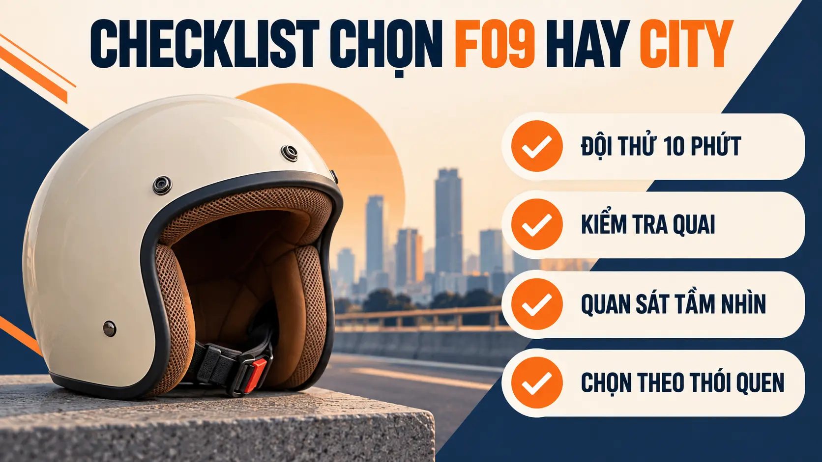 Checklist chọn Falcon F09 hay City