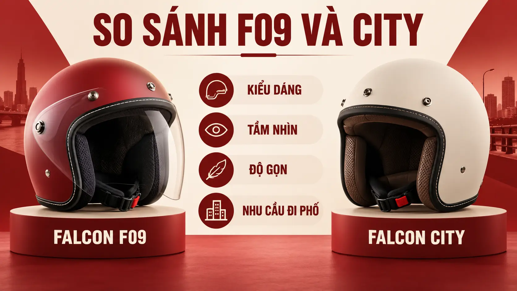 So sánh Falcon F09 và Falcon City