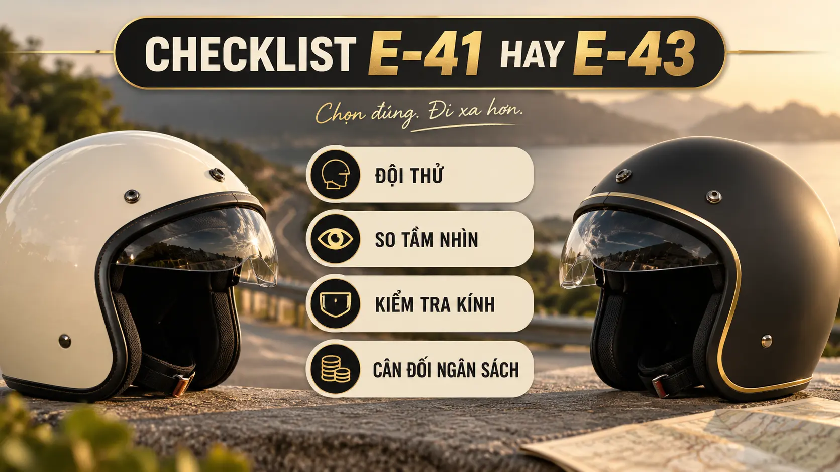 Checklist thử EGO E-41 và E-43
