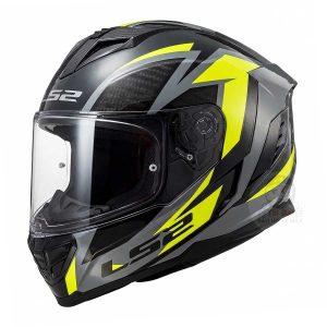 Mũ bảo hiểm Fullface LS2 FF818 Storm III Dynamo Xám Xanh