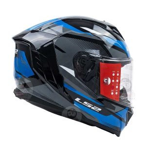 Mũ bảo hiểm Fullface LS2 FF818 Storm III Komai Đen Xanh