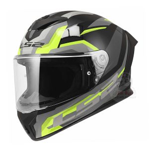 Mũ bảo hiểm Fullface LS2 FF820 Rapid III Hyper HV Vàng