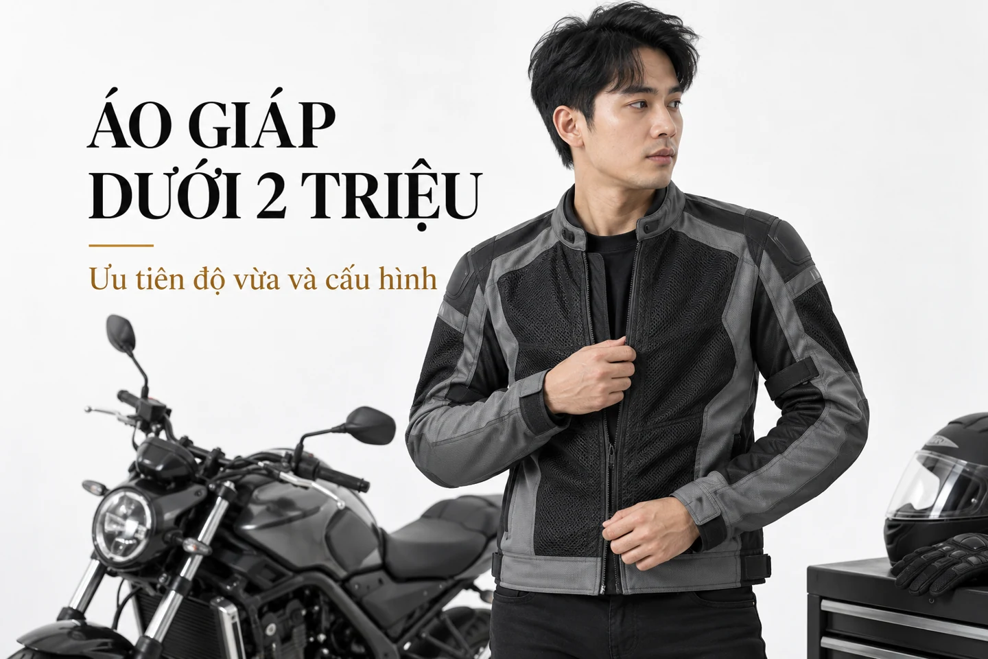 Áo giáp dưới 2 triệu — Ưu tiên độ vừa và cấu hình