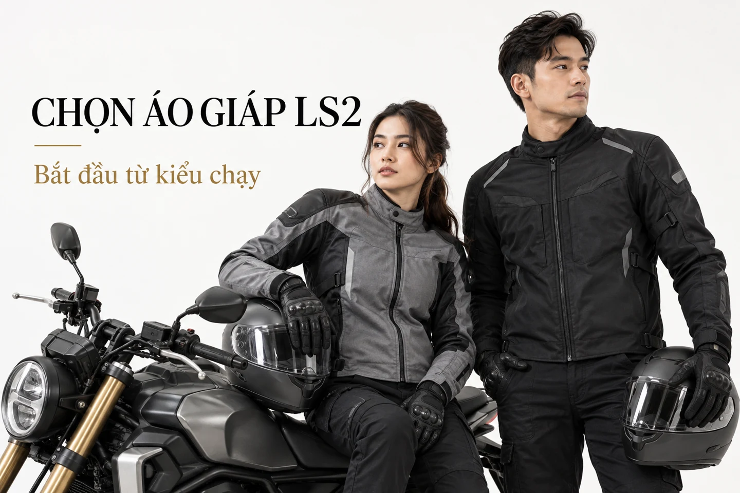 Chọn áo giáp ls2 — Bắt đầu từ kiểu chạy