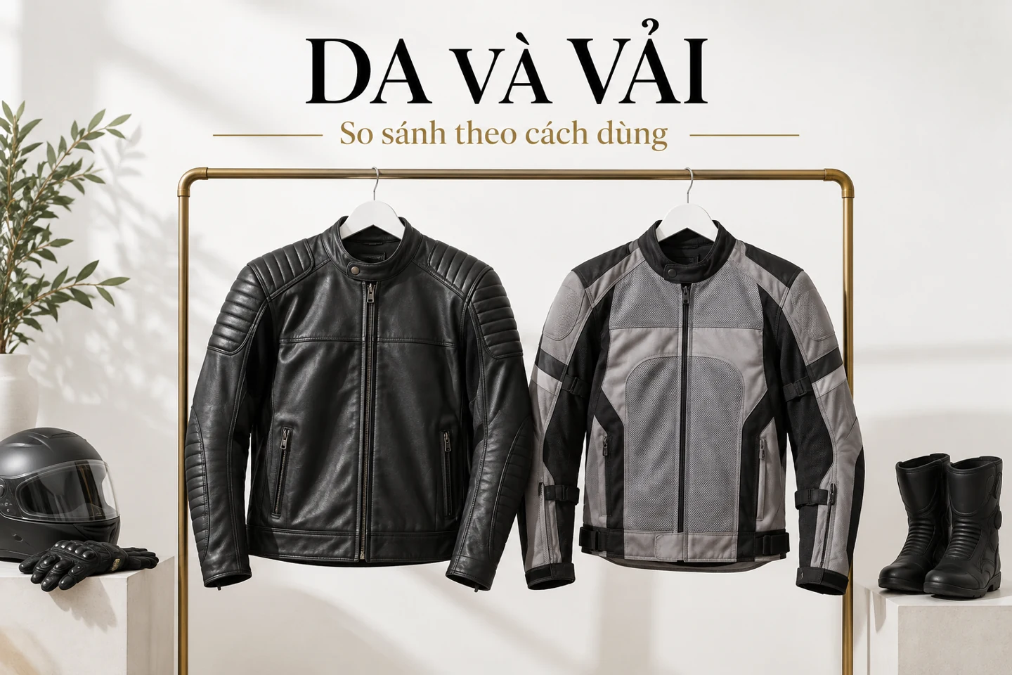 Da và vải — So sánh theo cách dùng
