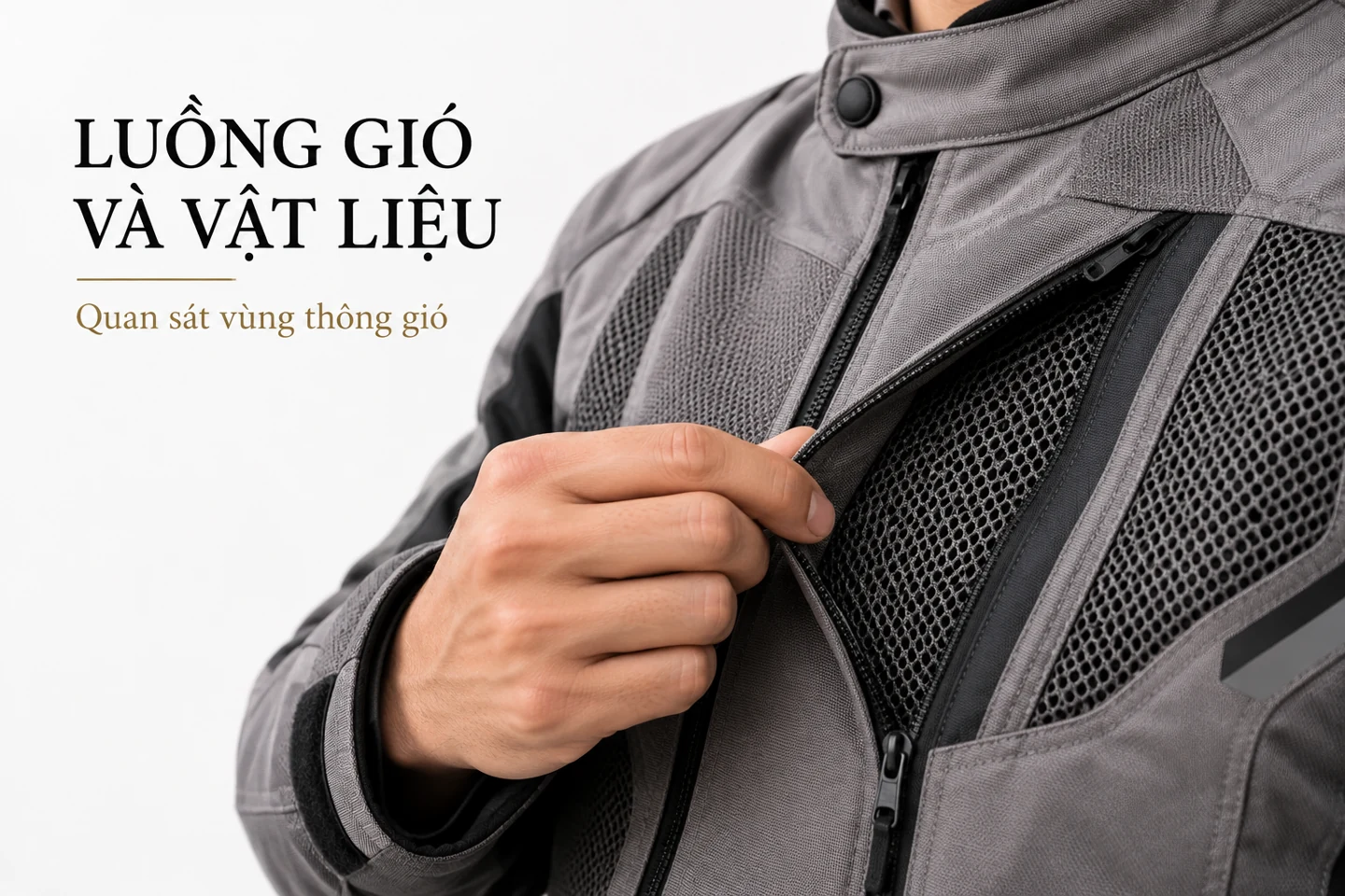 Luồng gió và vật liệu — Quan sát vùng thông gió